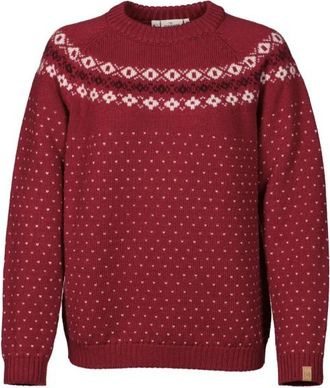 Ivanhoe of Sweden Sire Crewneck Wollpullover f&uuml;r Damen | rot