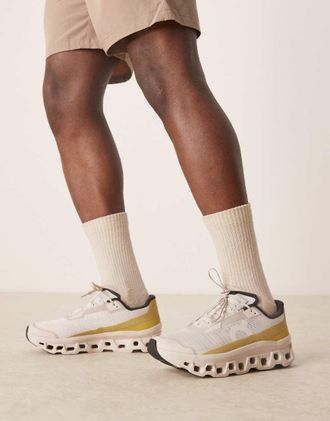 On Running ON - Cloudmonster Void - Sneakers da corsa argento e color lente-Grigio