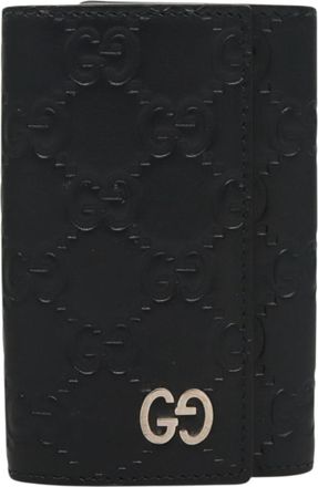 Gucci Guccissima Black Leather Wallet (Pre-Owned)