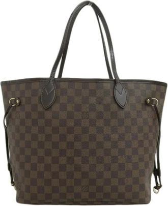 Louis Vuitton Pre-owned Tote Bags, female, Brown, Size: ONE SIZE Pre-owned Canvas totes