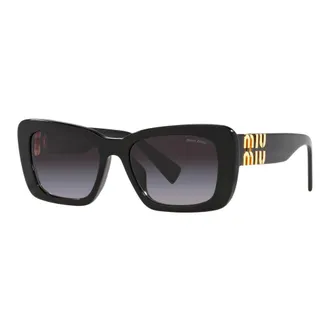 Miu Miu Sunglasses, female, Black, 53 MM, Black/Grey Shaded Sunglasses SMU 07Ys
