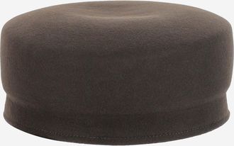 Maison Michel Womens Abby Hat Green Rabbit Felt