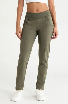 Prana Koen Daily Slim Fit Pants in Grape Leaf at Nordstrom, Size X-Small