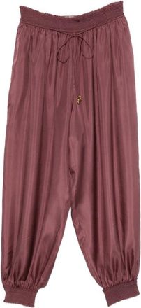 Zimmermann Brown Relaxed Drawstring Pants