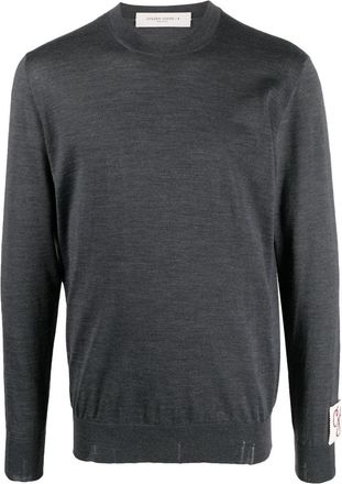 Golden Goose Golden MS Regular Knit Crew Neck Light Wool Merino Clothing