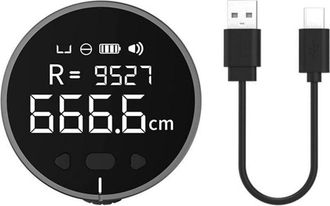 OEM Regla Electr&oacute;nica 8 En 1 Con Pantalla Lcd, Tel&eacute;metro, Herramienta De Medici&oacute;n De Longitud Port&aacute;til De Alta Precisi&oacute;n Para Mediciones De Curvas Planas