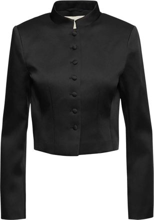 Wakakuu Icons Jassen, Dames, Zwart, S, Leer, Joliet Jacket