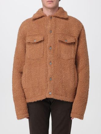 Laneus Giacca boucl&eacute; in misto lana Laneus