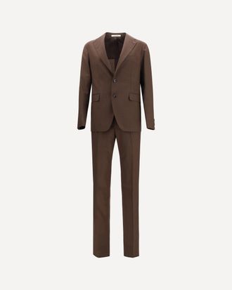 Tagliatore Virgin Wool Suit Male 52