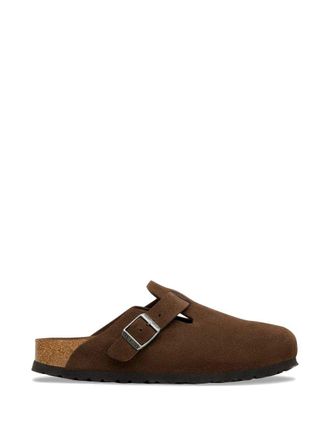 Birkenstock Boston Sfb Carafe Tonal, Suede Leather