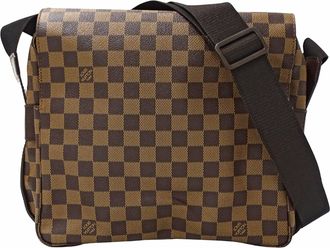 Louis Vuitton Brown Damier Canvas Damier Canvas Handbag Shoulder Bag (Pre-Owned)