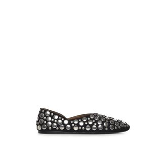 Khaite Ballerinas, female, Black, Size: 9 US Jane Flat