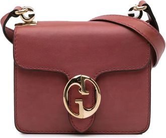 Gucci Borsa a tracolla 1973 piccola in pelle 2016 a oggi - Rosso