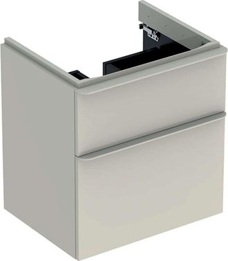 Keramag Keramag - Geberit Smyle Mueble De Lavabo Cuadrado, 500352, 584x617x470mm