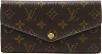 Louis Vuitton Pre-owned Monogram Lange Portemonnee M62235 - Dames - Vintage Accessoires - Bruin - ONE Size - Vintage