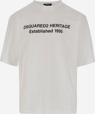 Dsquared2 Cotton T Shirt With Logo