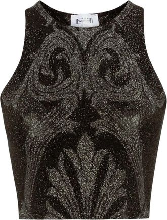 Wolford Top con effetto jacquard - Nero