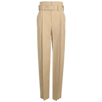 Bottega Veneta Dames, Broeken, Beige, Maat: 2XS