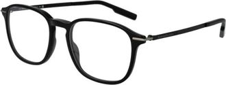 Ermenegildo Zegna Stijlvolle zwarte heren optische monturen - Heren - Brillen - Zwart - ONE Size - Accessoires