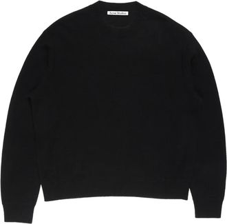 Acne Studios Trui met ronde hals - Zwart