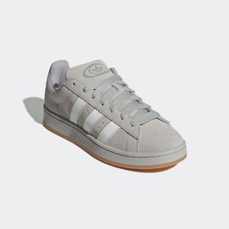 adidas Sneaker ADIDAS ORIGINALS CAMPUS 00s, Damen, Gr. 42, grau two, cloud wei&szlig;, gum 3, Leder, Synthetik, Schuhe Sneaker