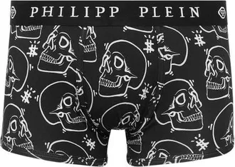 Philipp Plein Boxer Skull Men in Black at Nordstrom, Size 4X-Large