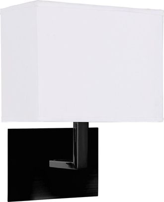 Searchlight Elegante Wandlampe Hotel, Schwarz