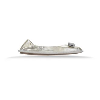 Ferragamo Ballerina Shoes, female, Gray, 6 1/2 UK, Ballerina Flat