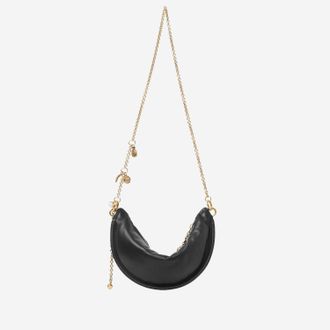 Chlo&eacute; Womens Mini Leather Shoulder Bag Black