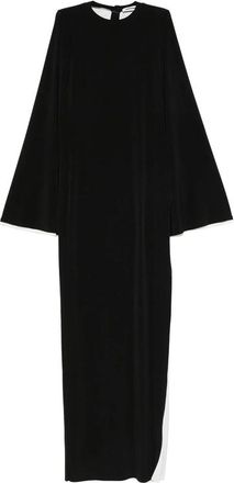 Darkpark Jenna Split-cuff Long-sleeve Maxi Dress