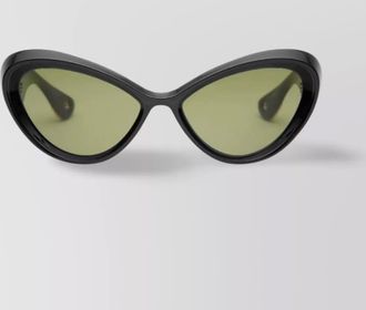 Jean Paul Gaultier parisian cat-eye sunglasses featuring gold accents