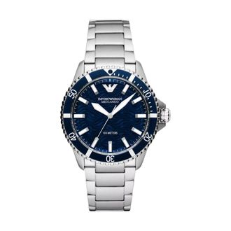 Emporio Armani Accessoires, Heren, Grijs, ONE Size, Sea Explorer Automatisch Horloge