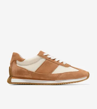 Cole Haan Womens Grand Crosscourt Davie Sneakers - Beige Size 10.5