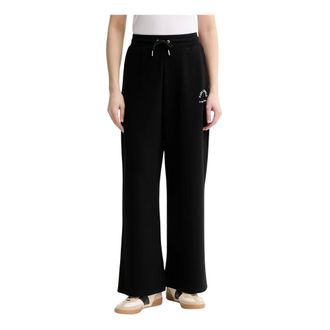 Karl Lagerfeld Broeken, Dames, Zwart, 2Xl, Trainingsbroeken