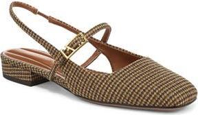 Franco Sarto Destin Slingback Flat in Mustard Brown Multi at Nordstrom Rack, Size 7.5