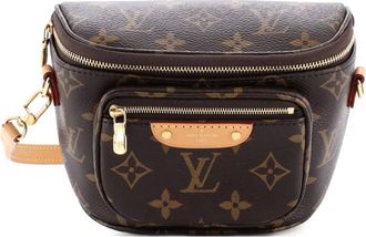 Louis Vuitton Bum Bag Monogram Canvas Mini belt bag - Bruin