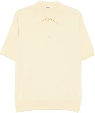 Auralee Mens Cotton Polo Shirt