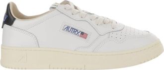 Autry Medalist Low Leren Sneakers - Heren - Sneakers - Wit - 45 EU - Leer - Schoenen