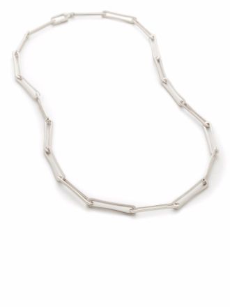 Monica Vinader Alta Long Link necklace - Silver