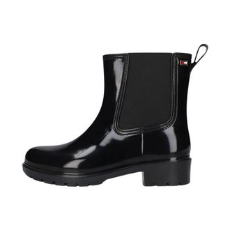 Tommy Hilfiger Dames, Schoenen, Zwart, Maat: 39 EU Poliester