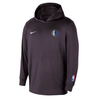 Nike Dallas Mavericks Restore Nike Mens NBA Lightweight Pullover Hoodie in Black | HM7094-010