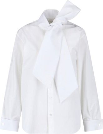 Saint Laurent Camicia Fiocco In Popeline