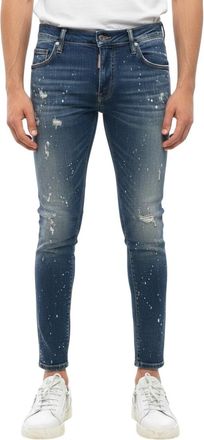 Dsquared2 Blue Mid Rise Jeans
