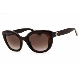 Guess Brown Gradient Cat Eye Ladies Sunglasses GU00196 52F 51