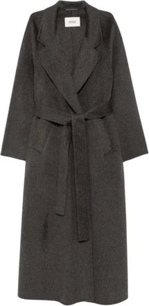 Arma Nouk Woljas - Dames - Mantels - Grijs - Maat: M Wol