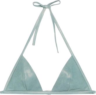 Rick Owens Top in pelle - Blu