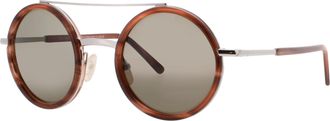 Andy Wolf Sunglasses SILVER/HAVANA