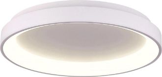 Trade Shop Trade Shop Traesio - Trade Shop - Plafoniera Tonda Moderna Led Cct 30 W Luce 3000k 4000k Soffitto Parete 230v 38cm - Blanco