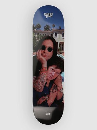 Sour Solution Barney Ozzy 8 Skateboard Deck blauw