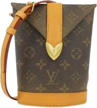 Louis Vuitton Pre-owned Bucket Bags, female, Brown, Size: ONE SIZE Pre-owned Dust Envelope Pouch